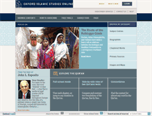 Tablet Screenshot of oxfordislamicstudies.com